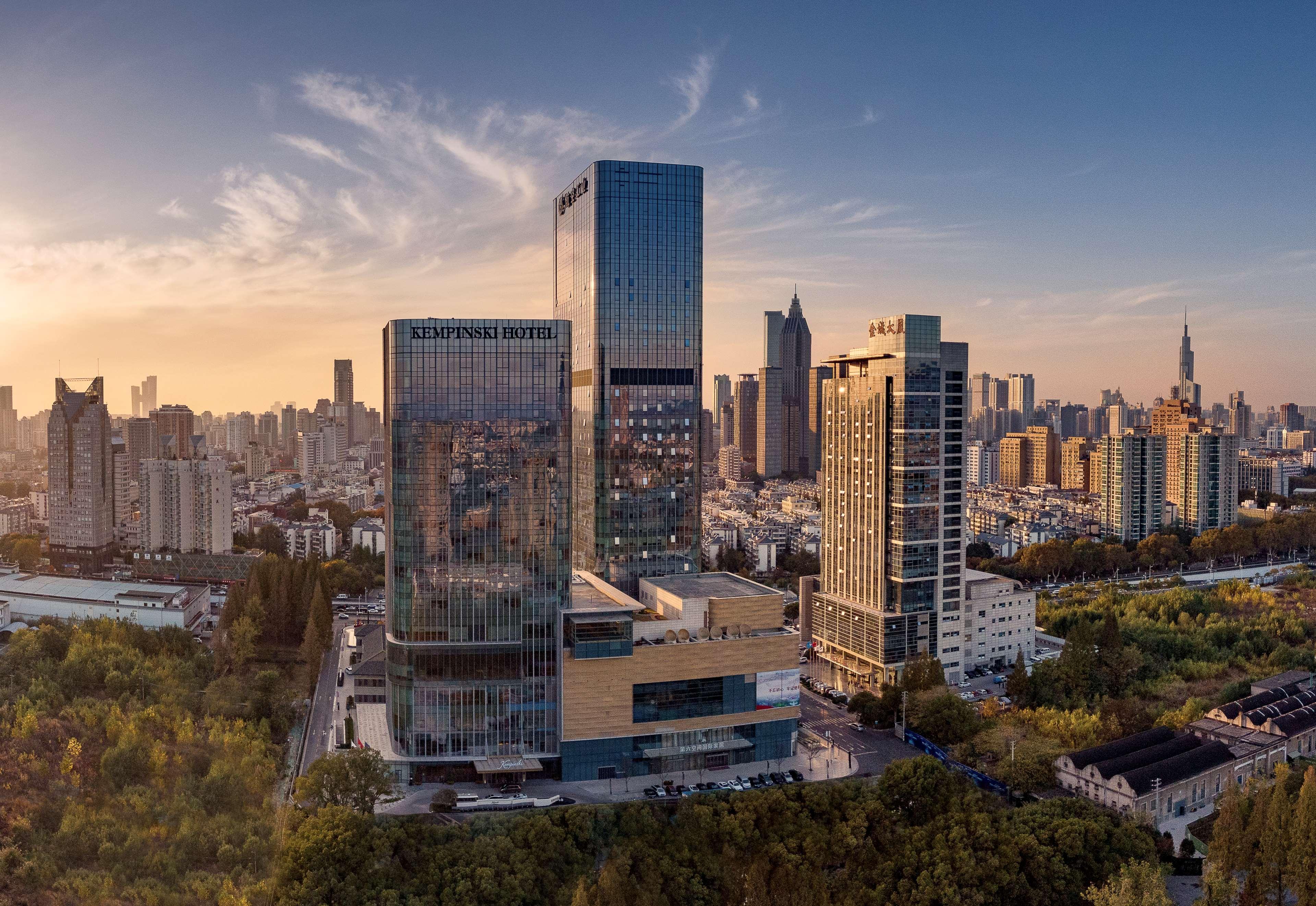Kempinski Hotel Nanjing Nanquim Exterior foto